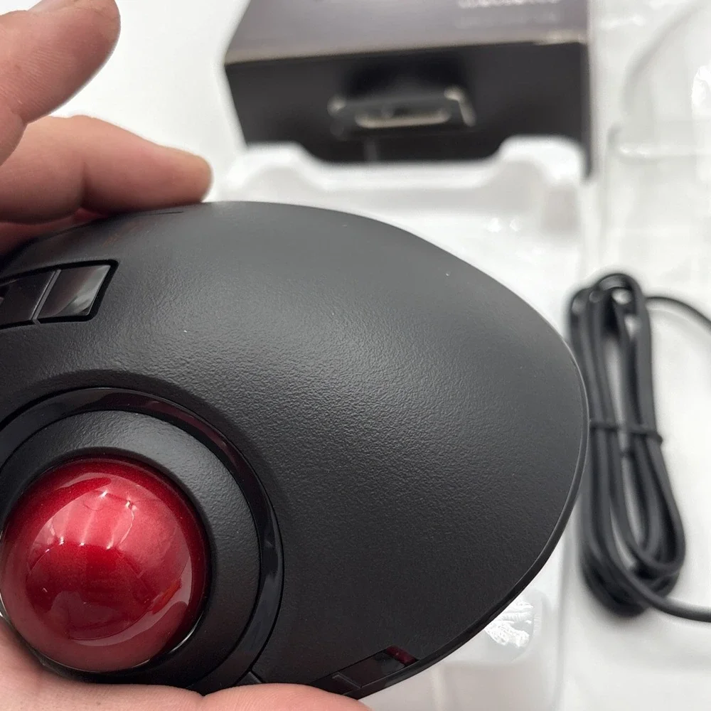 Elecom trackball mouse / thumb / 8 button / wired / wireless / B JAPAN